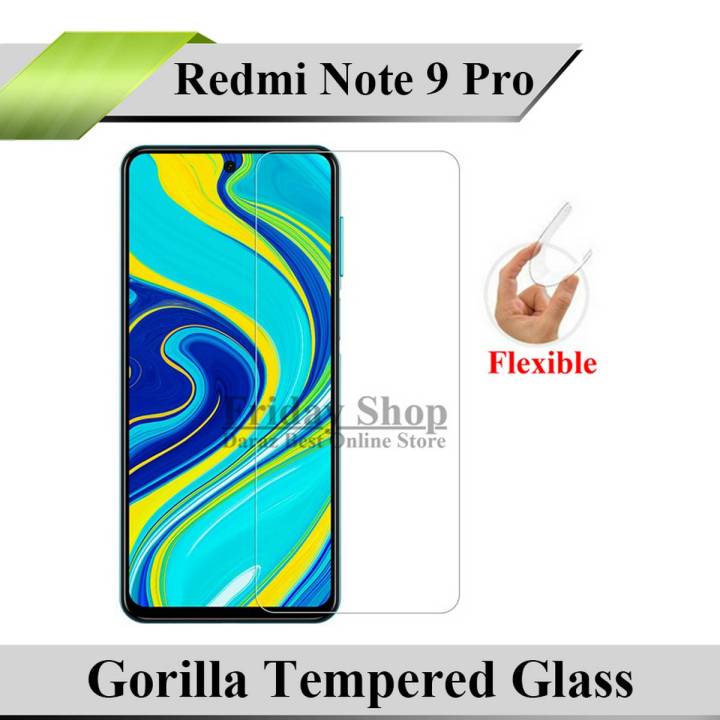 Xiaomi Redmi Note 9 Pro Unbreakable Gorilla Flexible Tempered Glass Premium High Quality Screen Protector For Redmi Note 9 Pro