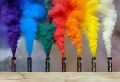 Pack Of 2/5/10/15 Color Smoke Bombs For Birthday Celebration Color_ Smoke Color Shell For Party Wedding Birthday Decoration. 