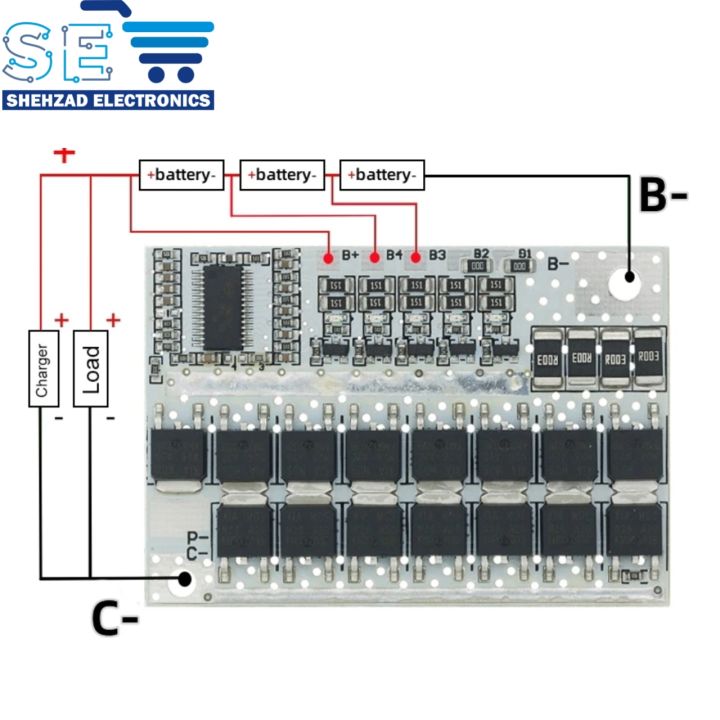 3S%2012V%20100A%20BMS%20Li-ion%20Lithium%20Battery%20Protection%20Circuit%20Board%20Li-polymer%20Balance%20Charging%20Module%20-%20Image%202