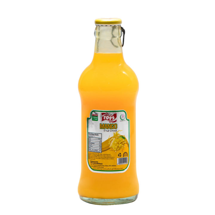 Tops Mango Fruit Juice 250ml Glass Bottle