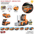 Decool Multificence Forklift Bricks Toys 169+Pcs, Mclaren 720s Vehicle, Forklifter, Sports Racing Car Brick 10 In 1 Block Model Early Educational Learning DIY Toys Model Play Set Compatible Lego For Kids Build Your Skill Gift For Boys & Girls Code: 31028. 