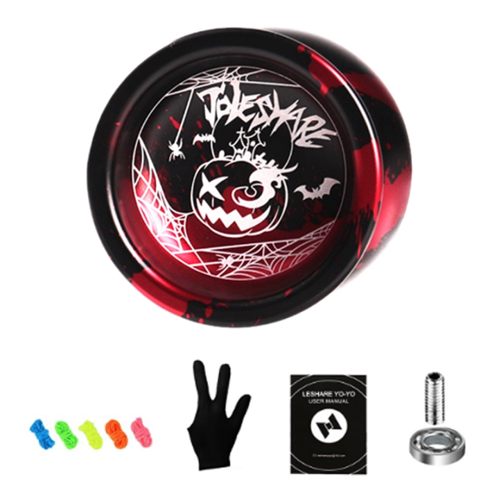 Yoyo Halloween Edition Dual-Use Professional Fancy Yoyo Sleep 2-Way Yoyo