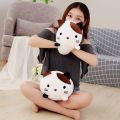 Kawaii Plush Cat Plush Toy Soft Cat Toy Cartoon Cat Stuffed Animals Sweet Pillow Gift Anime Plush Cute Home Decor Anime Plushie. 