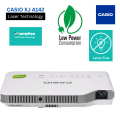 Casio XJ-A142 Ultra-Slim, Stylish, Lightweight Portable  Laser LED Lamp Free Projector for Movies, Gaming & Office Presentations. 