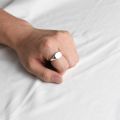 Hot Sale 925 Sterling Silver Men signet Ring. 
