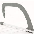 Folding Towel Clothes Drying Hanger Shelf Balcony Laundry Storage Holder Rack. 