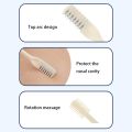 【HOT】 Comb Tooth Nose Hair Trimmer Small Portable Nasal Cleaner Easy Cleaning Reusable Hair Remover Manual Nose Hair Removal Tools. 