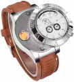 Electronic Cigarette Lighter Charging Watch Lighter Windproof Creative Personality Men's Watch. 
