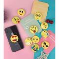 Pack of 2 Emoji Designs Pop Socket Mobile Holder Stand. High Quality Pop Sockets. 