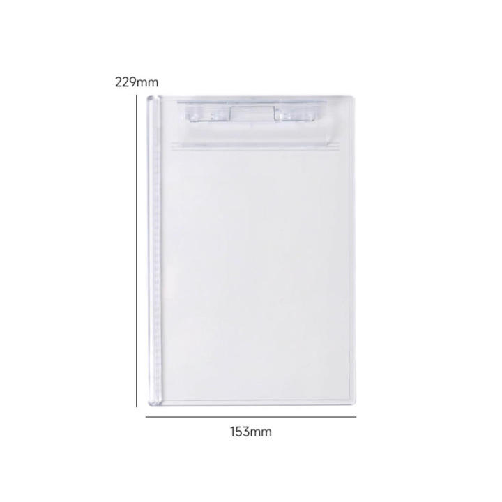 A4/A5 Acrylic File Folder Board Clipboard Document Organizer School Office Supplies