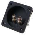 2x2-Way Speaker Box Terminal Binding Spring Cup Connector (80-506). 