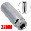 O2 Sensor Socket-Oxygen Sensor Socket Removal Tool with Side Wire Cutout 1/2” Inch Drive x 7/8” (22mm) fits All Vehicle O2 Removal and Installation Offset Oxygen Sensor Socket. 
