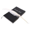 Death Note Notebook Deathnote Notebook Anime Set Leather Journal diary with free feather pen. 