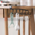 High-Quality Metal Cup Holder with 10 Hooks - Kitchen Space Savers, Space Saver Hangers, Cup Stand Holder, Stainless Steel Cup Stand, Cup Holder Under Cabinet. 