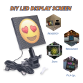 Full Color USB Bluetooth LED Display Screen| DIY LED Display Screen Pixel Display Screen| Smart LED Pixel Display Screen. 