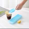 Ice cube tray Plastic with storage container Random Colors. 