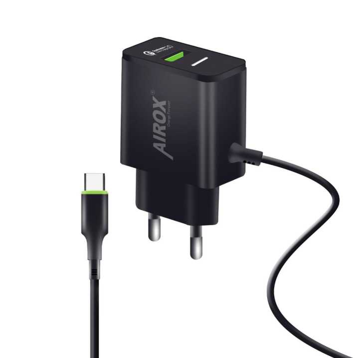Airox AD 21 Super Fast Charging Adapter 25 Watt Vooc | Qualcomm 3.0 Usb Port