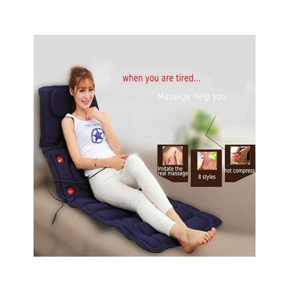 Full Body Massager - Heat Massage Bed Mattress Sofa Mat Cushion - 9 Motor massage High Quality Health Care Massager Body Massage Fully Mode With Remote Control Hi-Tech Technology - Massage,9 Motors Full Body Massage