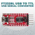 FT232RL USB to TTL Converter USB to Serial Adapter Mini USB Programmer For Arduino Pro Mini ESP ESP32. 