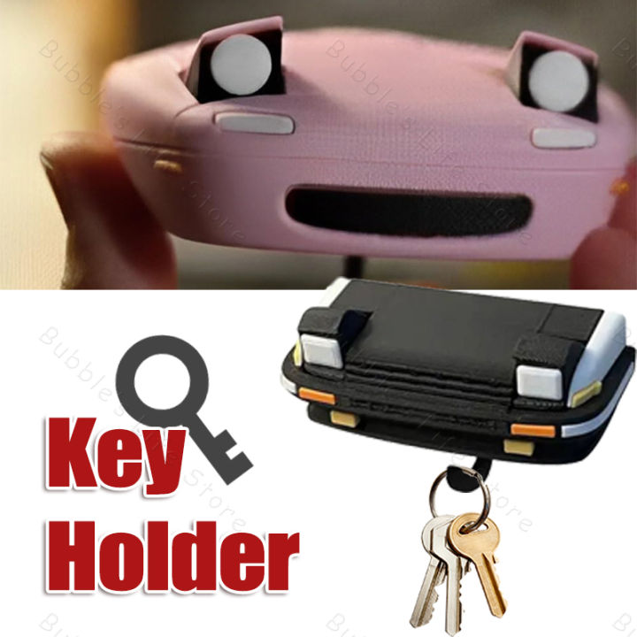 Car Open Headlight Key Holder Wall Mount Keychain Holder Key Hooks Vintage Sturdy Practical Entrance Keyholder Key Hangers New