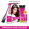 Olivia Intense Premium Hair Colour - Dark Brown. 