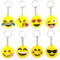Emoji Keychains, Pack Top 8 Popular Emoji Emoticons Emoji Keyrings, Emoji Favor Bags. 