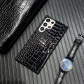 Luxury Leopard Snake Skin Crocodile Phone Case For Samsung Galaxy S22 S23 S24 Plus Ultra Shockproof Back Cover. 