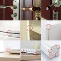 100 Capsules Self-Adhesive Rubber Furniture Bumper Pads for Doors Cabinets Drawers Furniture Glass Tables Crafts. 