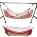 Baby Hammock (Chatiya) With Mosquito Net Multicolor /Jolay Ka Kapra. 