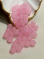 100pcs Glossy Round 8mm Craft Beads – Round Stones for Jewelry, Sewing & DIY Decoration. 