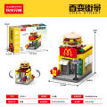 Lele Brothers New Product 8755 Mini Street View Compatible Lego City Building Model Kids Toy Building Blocks Wholesale. 