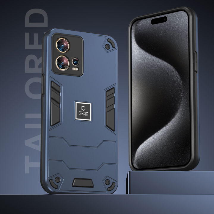 Luxury Case for Motorola Moto Edge 30 Fusion Shockproof Silicone Protection Hard Phone Cover MotorolaEdge30Fusion XT2243-1 Coque