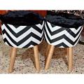 Ottoman sitting stool 2 pieces. 