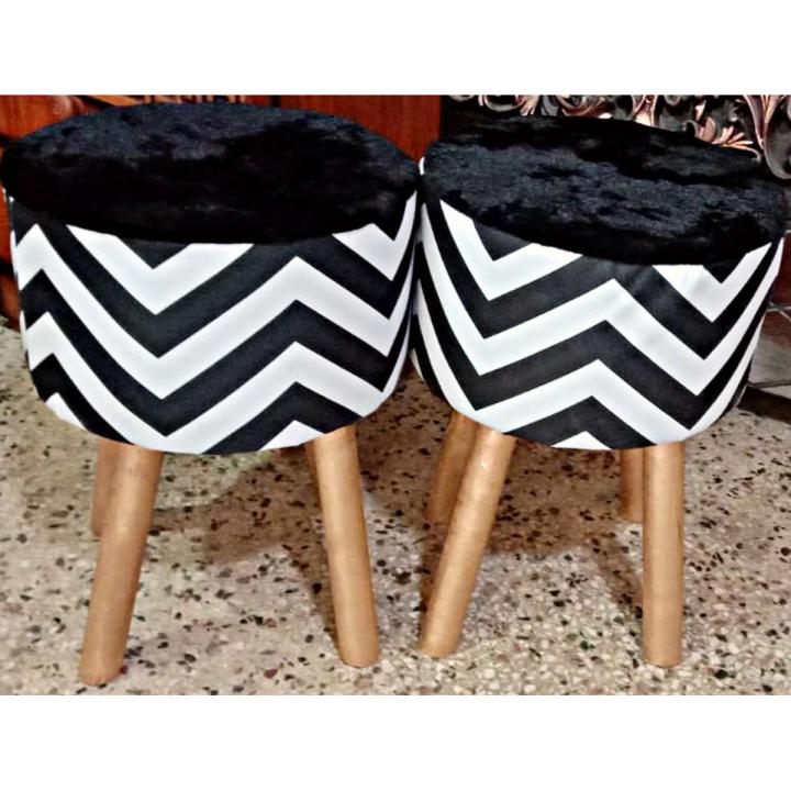Ottoman sitting stool 2 pieces