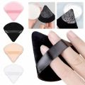 Triangle Makeup Sponges, Triangle Powder Puffs, Makeup Applicators, Soft, Plush. 