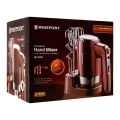 West Point Professional Hand Mixer, WF-9800 (Official Warranty) - Premium Electric Egg Beater Machine Hand Mixer Electric Food Mixer Handheld Egg Beater Blender Cake Beater Coffee Beater Mixer | Quality Product. 