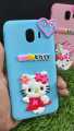 Samsung J4 Girls back cover_Hello Kitty cover_Girls Fancy soft case_Key chain kitty cover_Samsung J4 Back cover. 