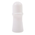 3 Pieces 30ml Plastic Roll On Bottle Empty Refillable White Deodorant Containers With Plastic Roller Ball. 