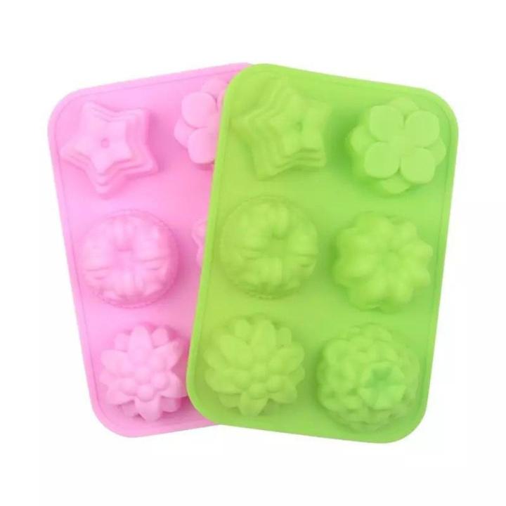 Flower Silicone Fondant Chocolate Cake Candy Mold DIY Baking Tool - 3 Models Available