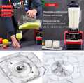 Silver Crest Heavy Duty German Powerful Blender 2 in 1 4500 Watts Power full motor 2L Large capacity Unbreakable Jug and 700ML Chopper Multifunctional Blender For Smoothie, Milkshake Juicer, Ice Crusher, Electric Grain Grinder, 15 Rotating Speeds, RED , |. 