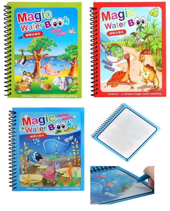 Magic%20Water%20Book;%20Water%20Drawing%20Book,%20Magic%20book%20for%20kids.%20Reusable%20Doodle%20Book%20with%20pen%20for%20Kids%20to%20Learn%20and%20Develop%20Art%20Abilitytethers%20-%20Image%203