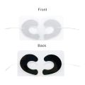 Eye Massage Pads Non-woven Self Adhesive Facial Mask for Tens Unit Face Lifting Electric Muscle Massager Machine 2mm Pin Cable. 