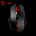 Bloody V8M - X’Glide Ultra Core 3 Gaming Mouse - Upto 3200 CPI - Ambidextrous Fit - Optical Engine - 106K Memory - 8 Buttons - Black. 