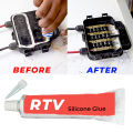 Solar Panel junction Box Electronics RTV Silicone Rubber Sealing Glue Fixed High Temperature Resistant Waterproof New Insulating Electronic Sealant. 