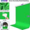 10x10 feet Green Screen Chroma Key Studio Backdrop in all colours Video Photo Background Removing Sheet non-woven fabric-Professional for Photo Studio. 