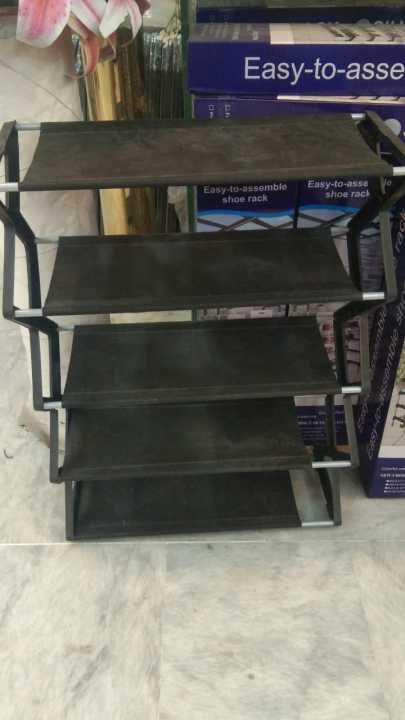 Easy-to-Assemble%204-Tier%20Shoe%20Rack%20%E2%80%93%20Space-Saving%20Metal%20Shoe%20Organizer%20-%20Image%205