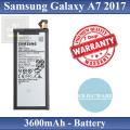 Samsung Galaxy A7 2017 Battery EB-BA720ABE Replacement Premium Quality 3600mAh For Samsung Galaxy A7 2017. 