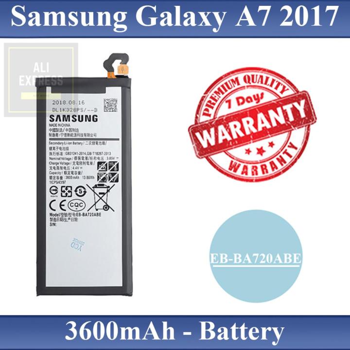 Samsung Galaxy A7 2017 Battery EB-BA720ABE Replacement Premium Quality 3600mAh For Samsung Galaxy A7 2017
