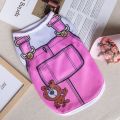 Sweet Print Sphynx Cat Clothes Costume Summer Pet Vest for Cats Gotas Rabbit Persian Kitten mascotas Clothing ubranko dla kota. 
