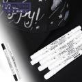 Fabric Pen for T-shirts Waterproof Fabric Markers for T-shirt Graffiti Dual Tip Textile Pens for Clothing Drawing 4/6pcs Set White Fabric Marker. 